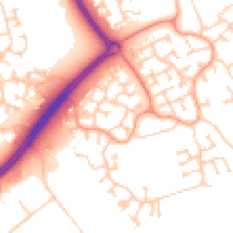 Daytime road noise heatmap for MK7 8DW