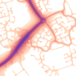 Daytime road noise heatmap for MK7 8EB