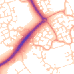 Daytime road noise heatmap for MK7 8ED