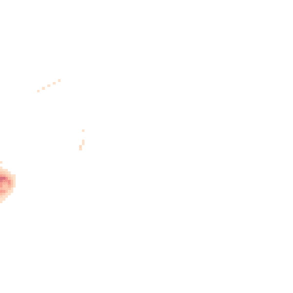 Night-time road noise heatmap for MK7 8EY