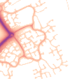 Daytime road noise heatmap for MK7 8PH