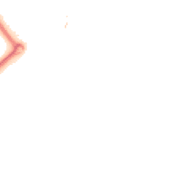 Night-time road noise heatmap for MK7 8PJ