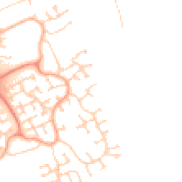 Daytime road noise heatmap for MK7 8PZ