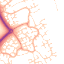 Daytime road noise heatmap for MK7 8QH