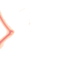 Night-time road noise heatmap for MK7 8QH