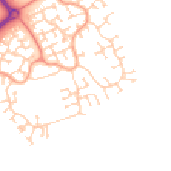 Daytime road noise heatmap for MK7 8QT
