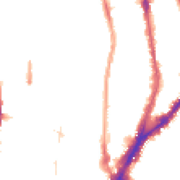 Night-time road noise heatmap for N1 0HP
