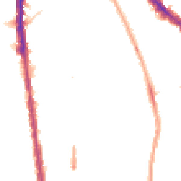 Night-time road noise heatmap for N1 1PE