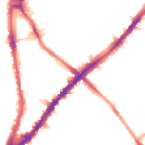 Night-time road noise heatmap for N1 2DF