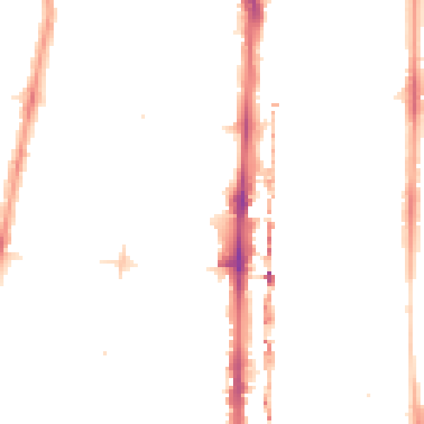 Night-time road noise heatmap for N1 4SZ
