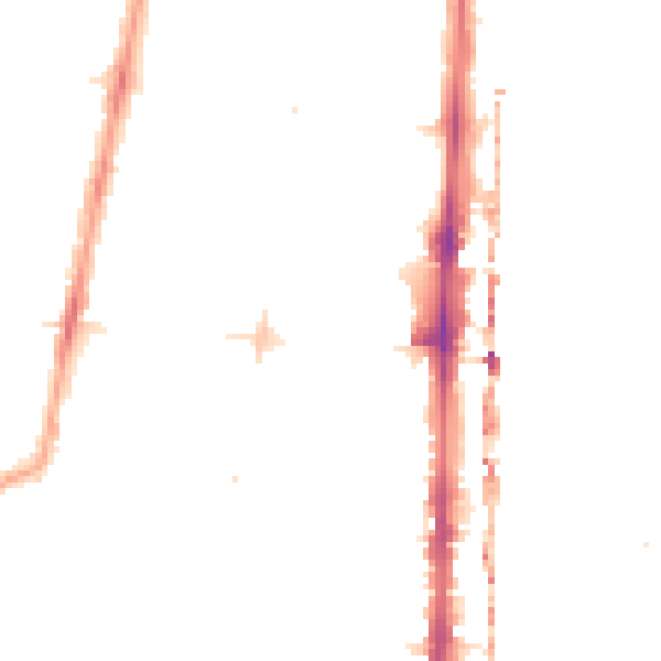 Night-time road noise heatmap for N1 5AN