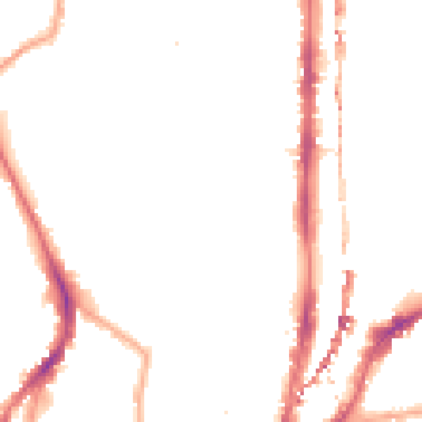 Night-time road noise heatmap for N1 5HX