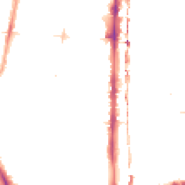 Night-time road noise heatmap for N1 5RA