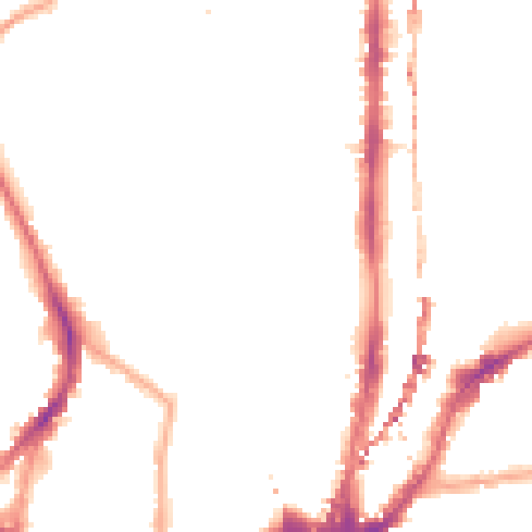 Night-time road noise heatmap for N1 6PH