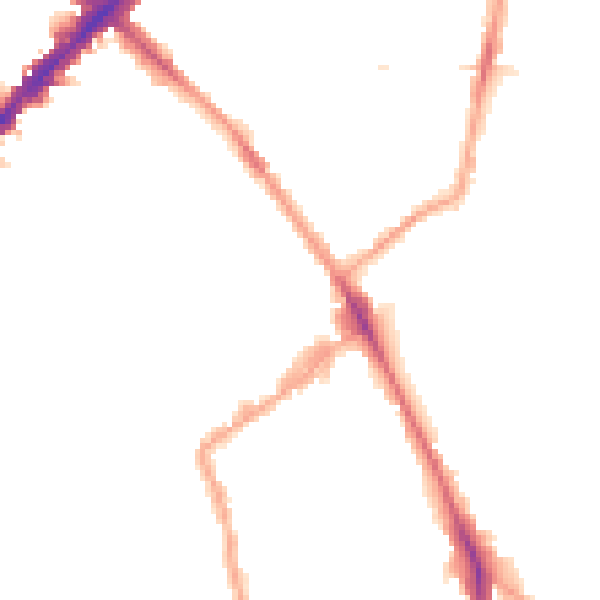 Night-time road noise heatmap for N1 7BE