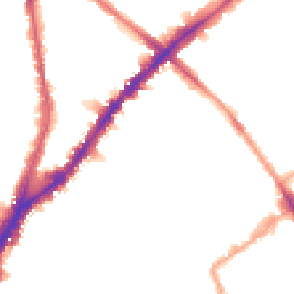 Night-time road noise heatmap for N1 8QH