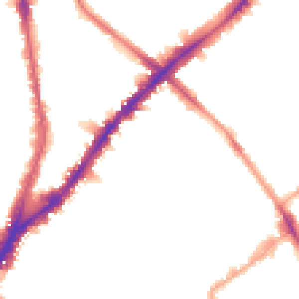 Night-time road noise heatmap for N1 8QX