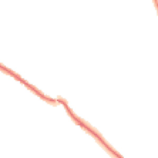 Night-time road noise heatmap for N11 1EE