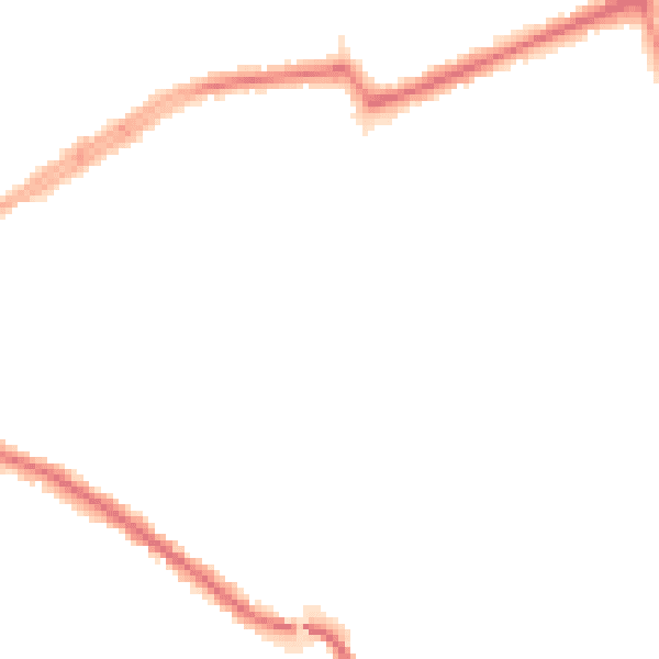 Night-time road noise heatmap for N11 1EJ