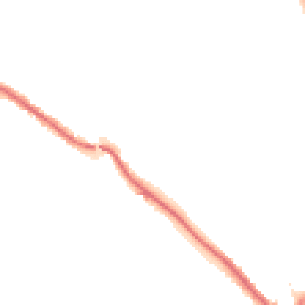 Night-time road noise heatmap for N11 1HN