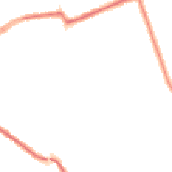 Night-time road noise heatmap for N11 1JF