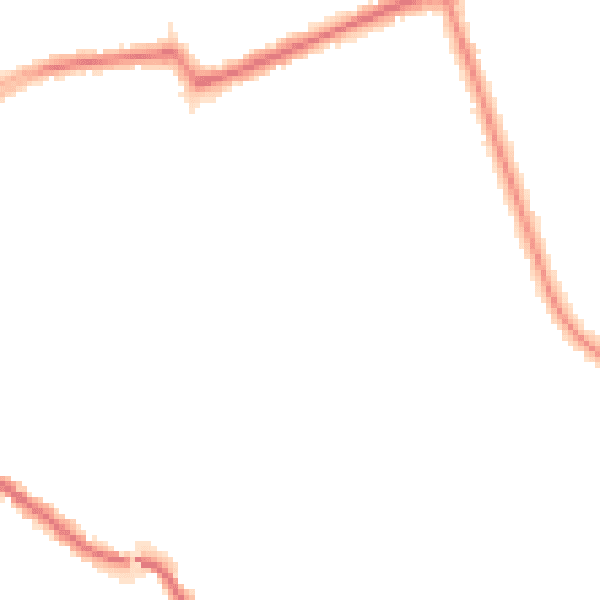 Night-time road noise heatmap for N11 1JN
