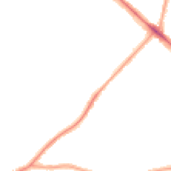 Night-time road noise heatmap for N11 2AX