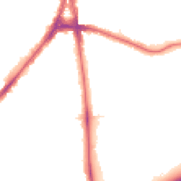 Night-time road noise heatmap for N12 0AB