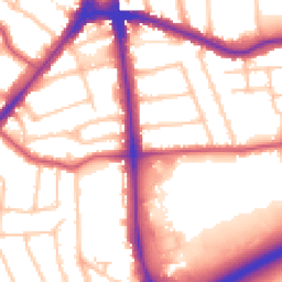 Daytime road noise heatmap for N12 0AD