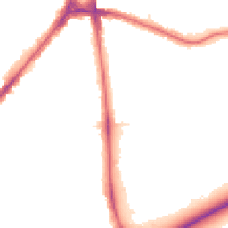 Night-time road noise heatmap for N12 0AD