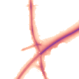 Night-time road noise heatmap for N12 0AE