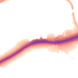 Night-time road noise heatmap for N12 0AG
