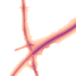 Night-time road noise heatmap for N12 0AL