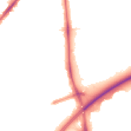 Night-time road noise heatmap for N12 0AU