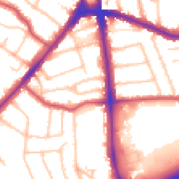 Daytime road noise heatmap for N12 0BB