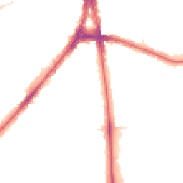 Night-time road noise heatmap for N12 0BF