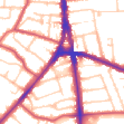 Daytime road noise heatmap for N12 0BX