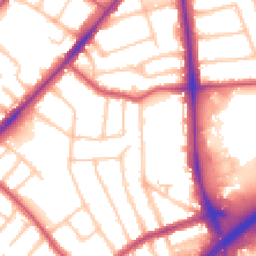 Daytime road noise heatmap for N12 0JA
