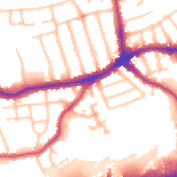 Daytime road noise heatmap for N12 0LA