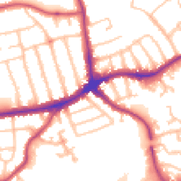 Daytime road noise heatmap for N12 0ND