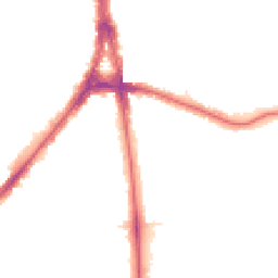Night-time road noise heatmap for N12 0PL