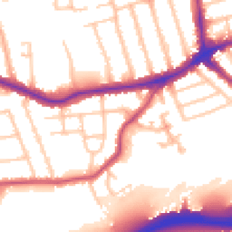 Daytime road noise heatmap for N12 0QL