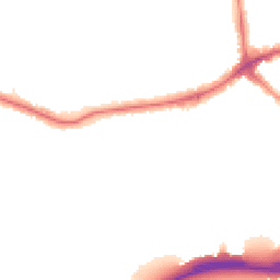 Night-time road noise heatmap for N12 0QL