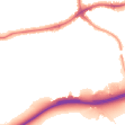 Night-time road noise heatmap for N12 0TF