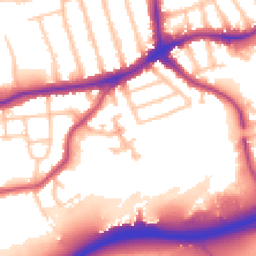 Daytime road noise heatmap for N12 0TG