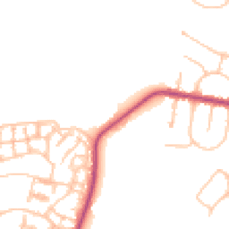 Daytime road noise heatmap for N12 7BT