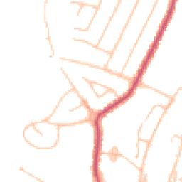 Daytime road noise heatmap for N12 7EX