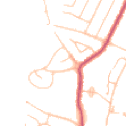 Daytime road noise heatmap for N12 7HH