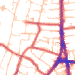 Daytime road noise heatmap for N12 8AA