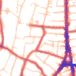 Daytime road noise heatmap for N12 8HP